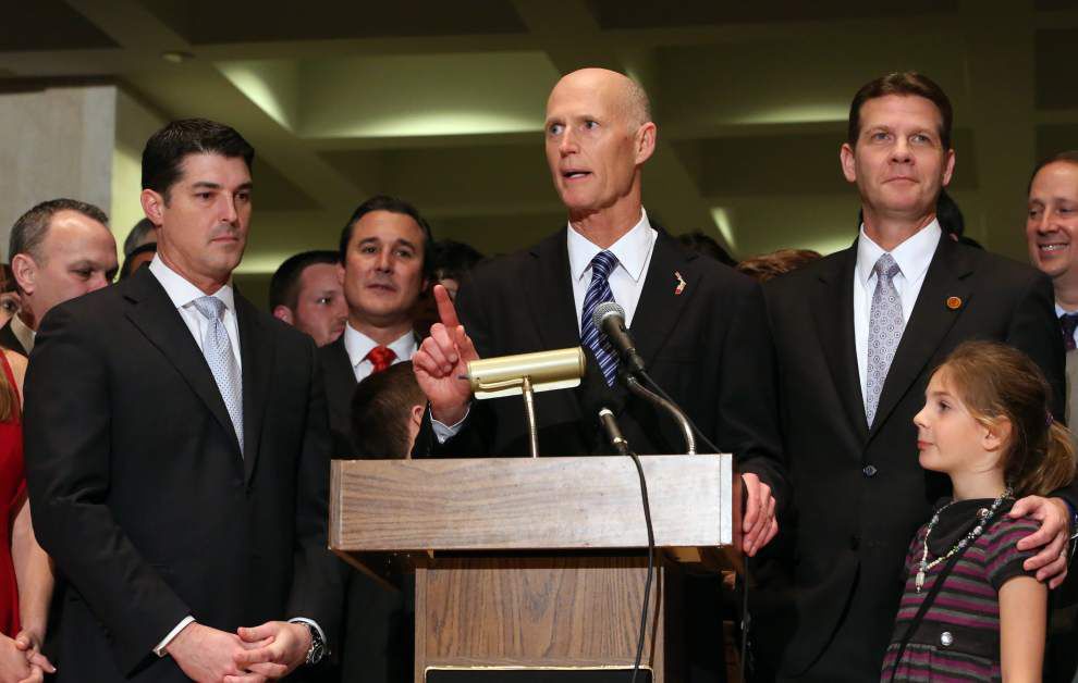 No fan of Gov. John Bel Edwards, Florida Gov. Rick Scott coming to Louisiana next week to try to lure away businesses _lowres